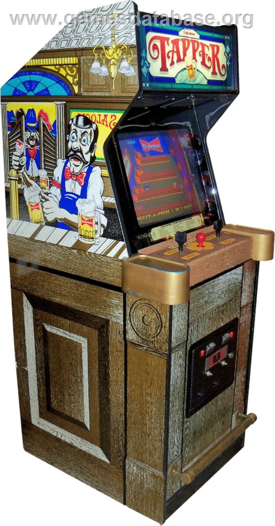 Tapper - Arcade - Artwork - Cabinet