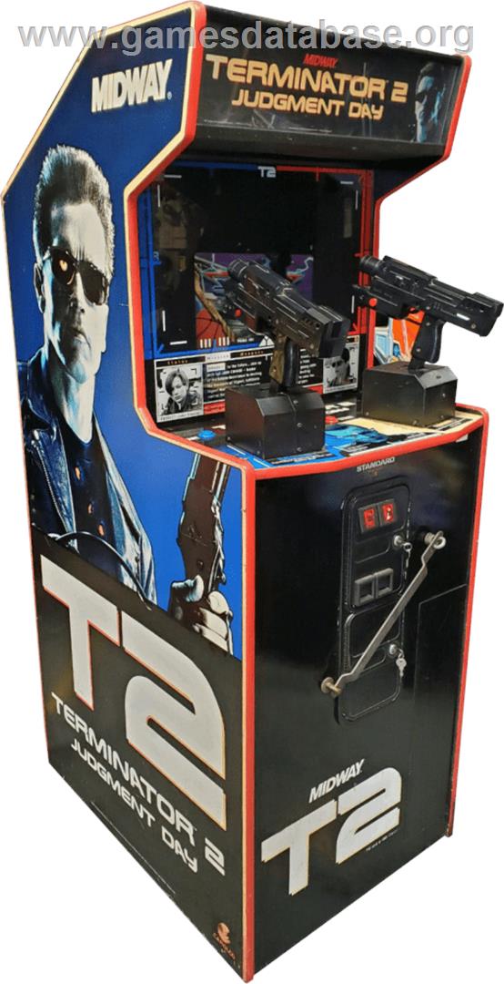 Terminator 2 - Judgment Day - Arcade - Artwork - Cabinet