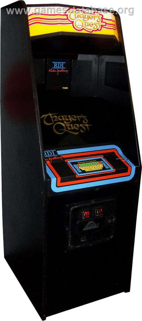 Thayer's Quest - Arcade - Artwork - Cabinet