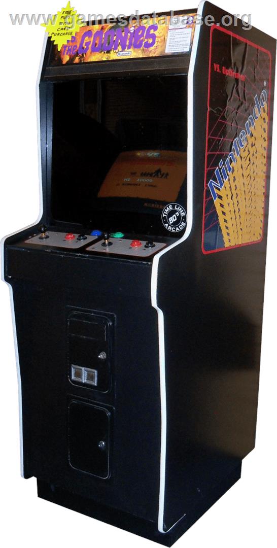 The Goonies - Arcade - Artwork - Cabinet