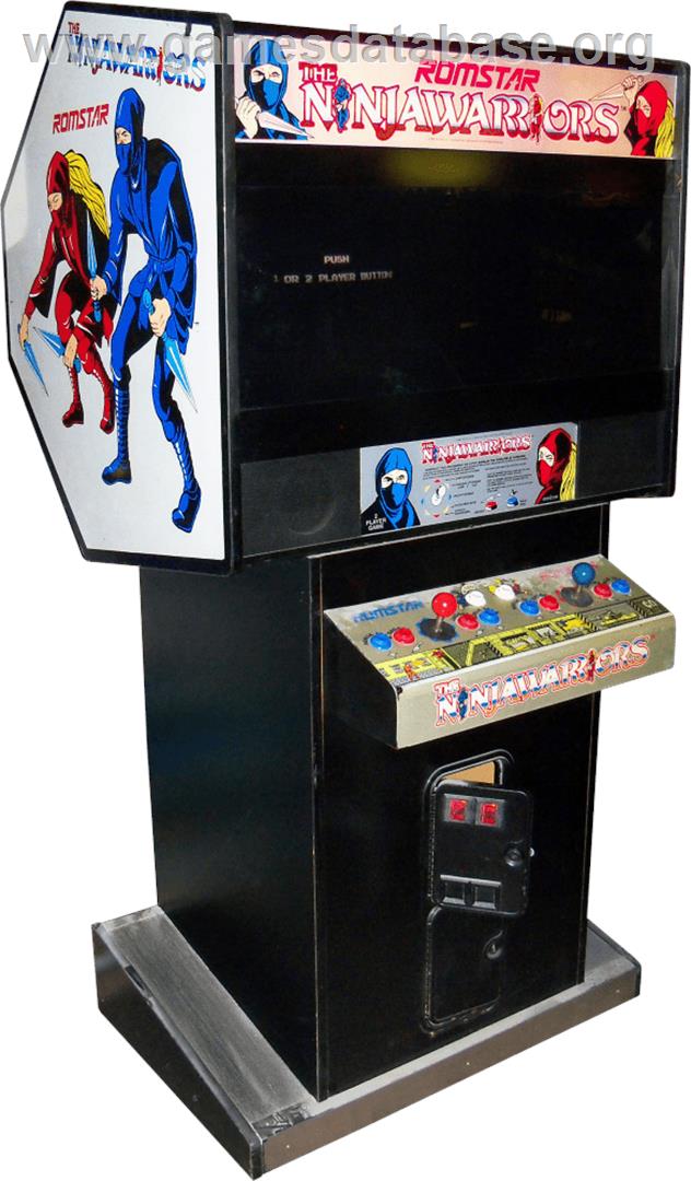 The Ninja Warriors - Arcade - Artwork - Cabinet