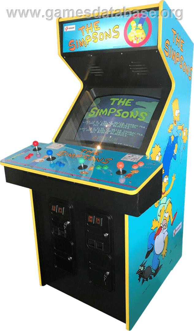 The Simpsons Arcade Artwork Cabinet