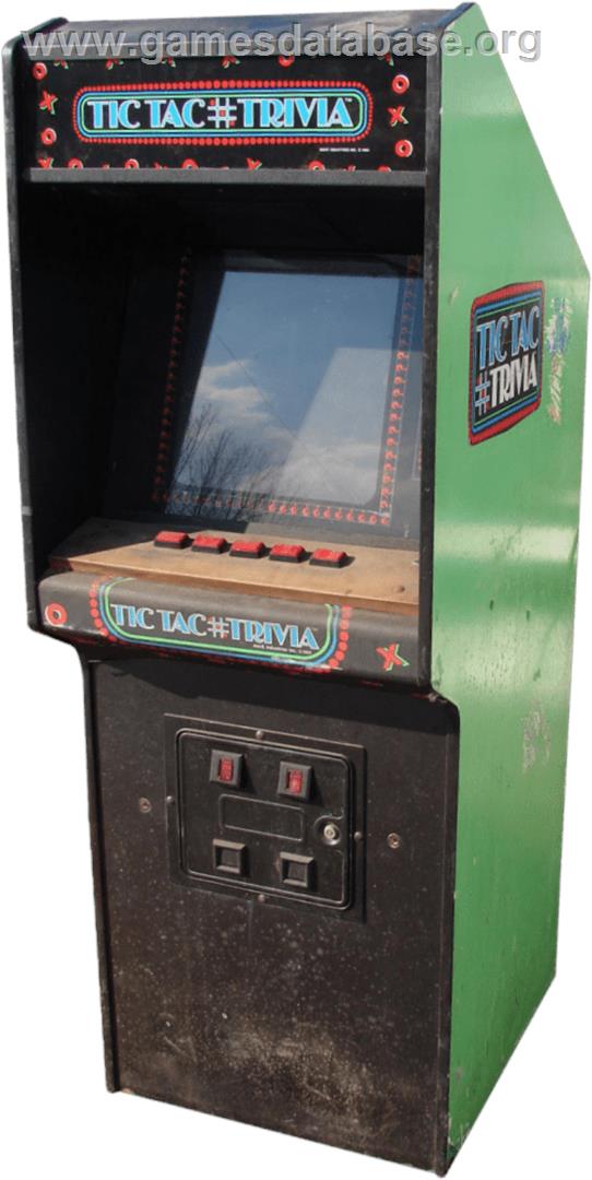 Tic Tac Trivia - Arcade - Artwork - Cabinet