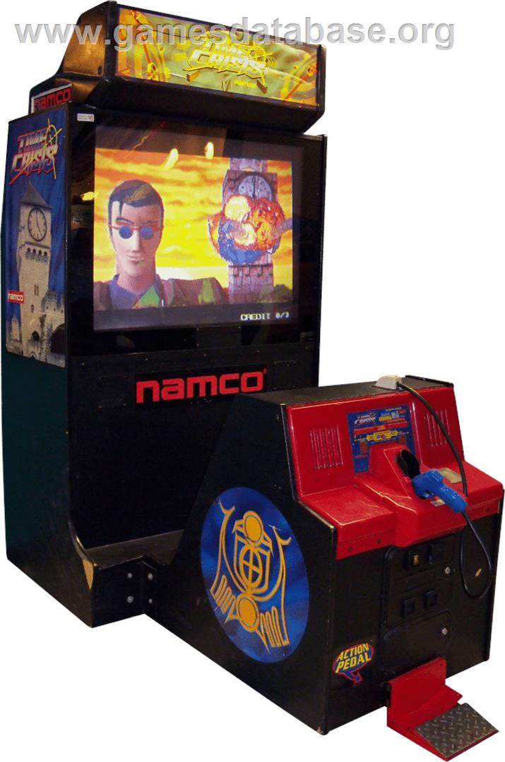 Time Crisis - Arcade - Artwork - Cabinet