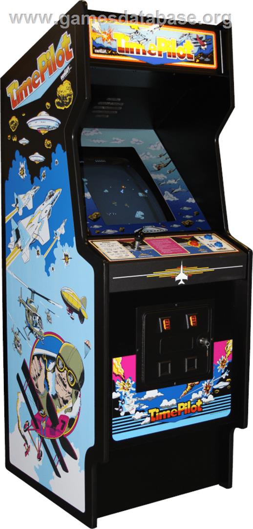 Time Pilot - Arcade - Artwork - Cabinet