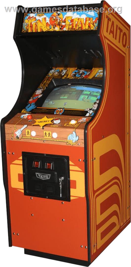 Tin Star, The - Arcade - Artwork - Cabinet