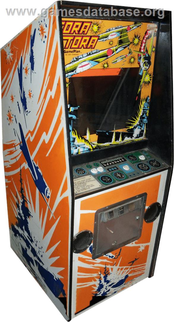 Tora Tora - Arcade - Artwork - Cabinet