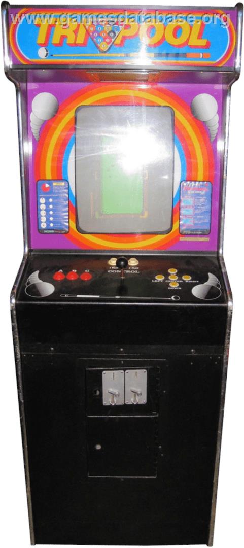 Tri-Pool: 3-In-One - Arcade - Artwork - Cabinet