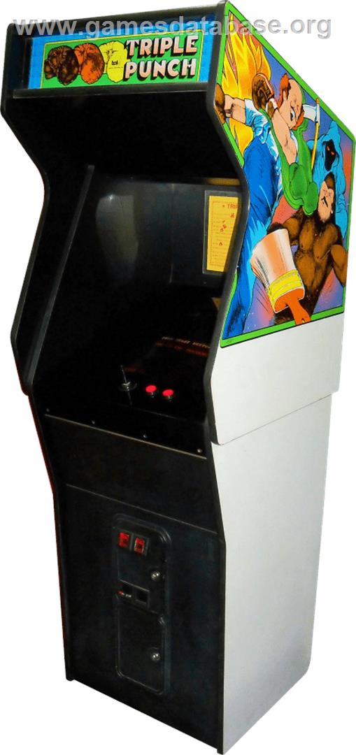 Triple Punch - Arcade - Artwork - Cabinet