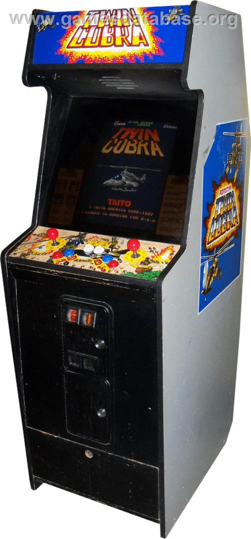 Twin Cobra - Arcade - Artwork - Cabinet