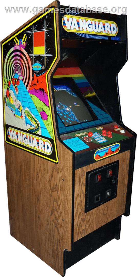 Vanguard - Arcade - Artwork - Cabinet