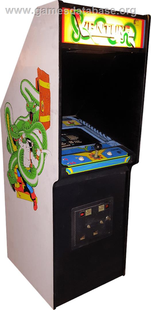 Venture - Arcade - Artwork - Cabinet
