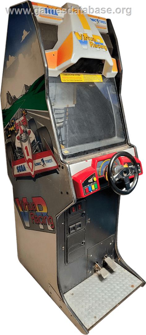 Virtua Racing - Arcade - Artwork - Cabinet