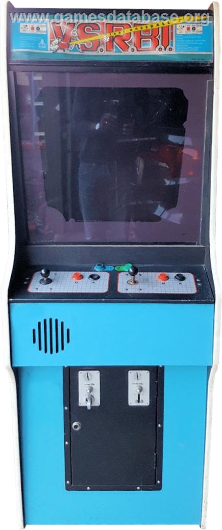 Vs. Atari R.B.I. Baseball - Arcade - Artwork - Cabinet