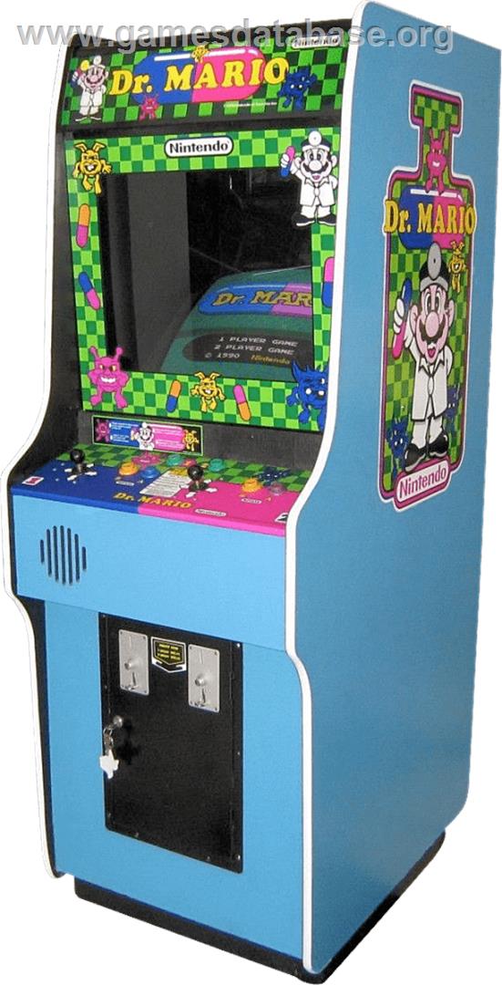 Vs. Dr. Mario - Arcade - Artwork - Cabinet