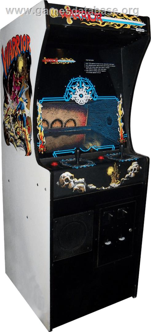 Warrior - Arcade - Artwork - Cabinet