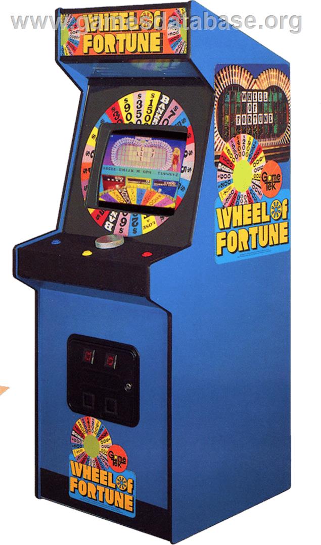 Wheel Of Fortune - Arcade - Artwork - Cabinet