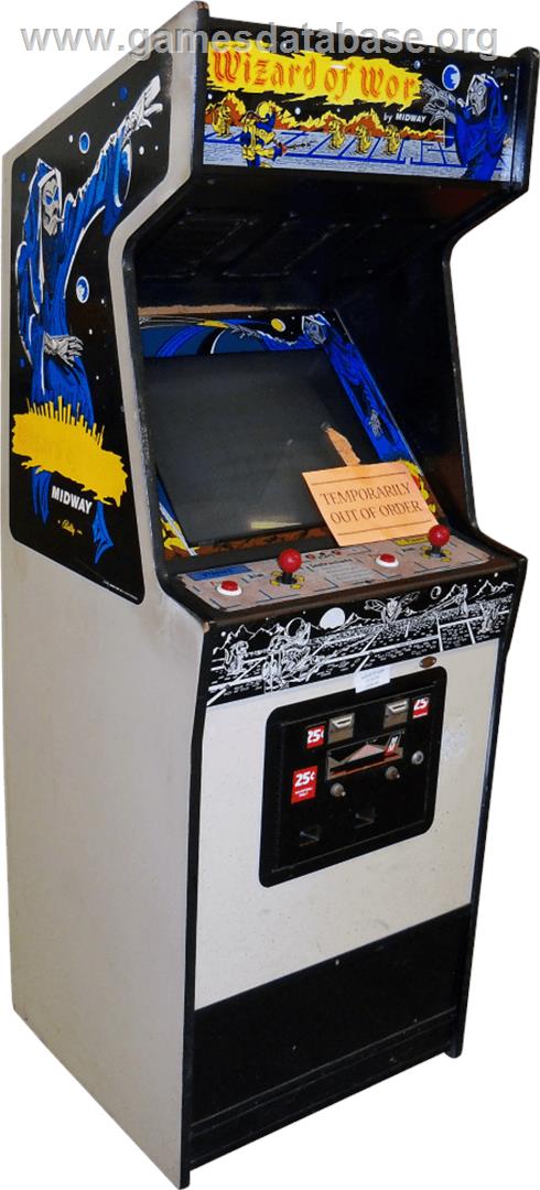 Wizard of Wor - Arcade - Artwork - Cabinet