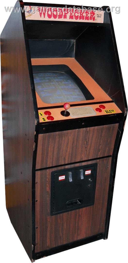 Woodpecker - Arcade - Artwork - Cabinet