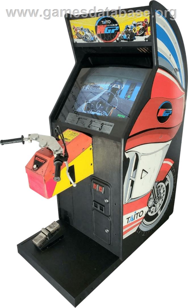 World Grand Prix - Arcade - Artwork - Cabinet