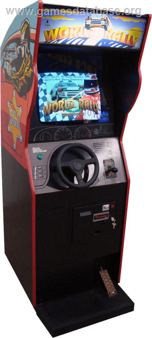 World Rally - Arcade - Artwork - Cabinet