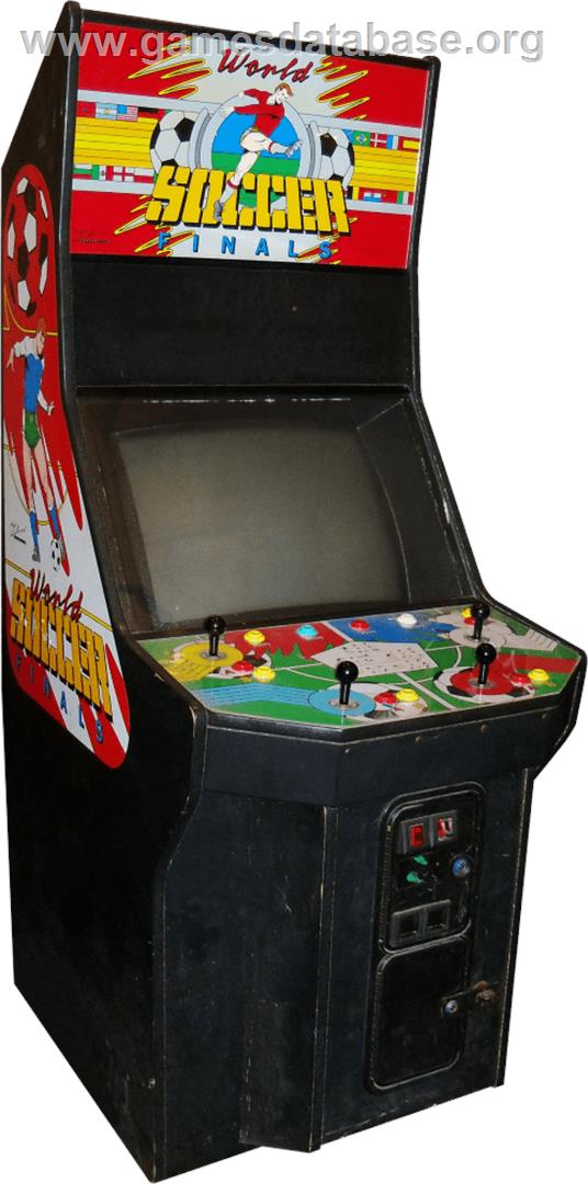 World Soccer Finals - Arcade - Artwork - Cabinet