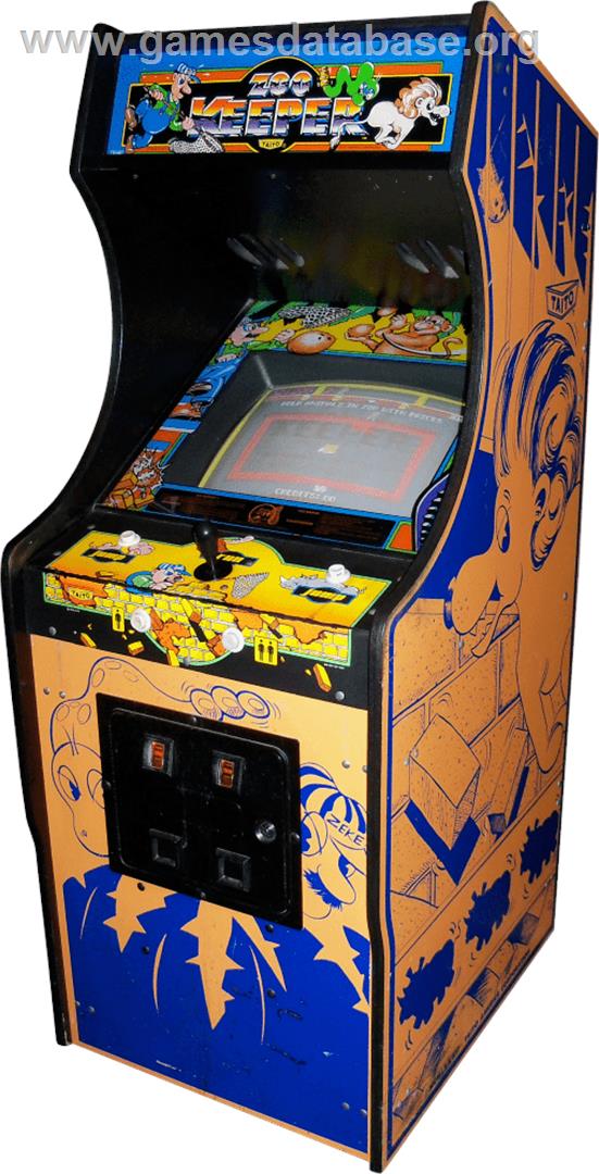 Zoo Keeper - Arcade - Artwork - Cabinet