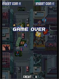 Game Over Screen for Aero Fighters Special.