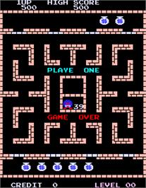 Game Over Screen for Ali Baba and 40 Thieves.