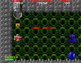 Game Over Screen for Alien Sector.