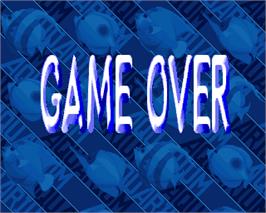 Game Over Screen for Aquarium.