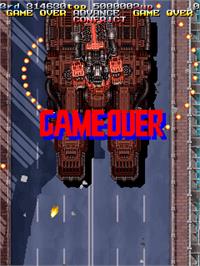 Game Over Screen for Armed Police Batrider.