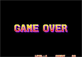 Game Over Screen for Art of Fighting 2 / Ryuuko no Ken 2.