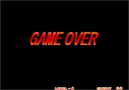 Game Over Screen for Art of Fighting 3 - The Path of the Warrior.