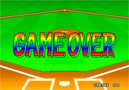 Game Over Screen for Baseball Stars 2.