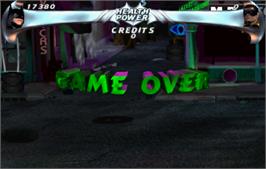 Game Over Screen for Batman Forever.