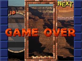 Game Over Screen for Battle Balls.