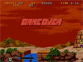 Game Over Screen for Big Karnak.