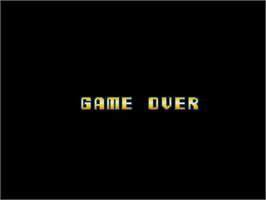 Game Over Screen for Bomber Man World / New Dyna Blaster - Global Quest.