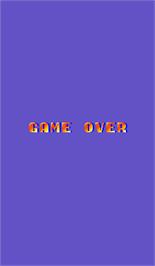 Game Over Screen for Bombjack Twin.
