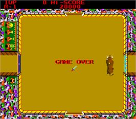 Game Over Screen for Bullfight.