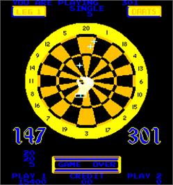 Game Over Screen for Bulls Eye Darts.