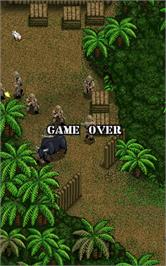 Game Over Screen for Caliber 50.