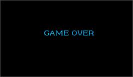 Game Over Screen for Captain Commando.