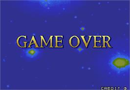 Game Over Screen for Cleopatra Fortune.