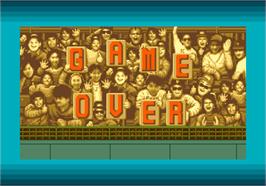 Game Over Screen for Clutch Hitter.