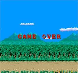 Game Over Screen for Cobra-Command.