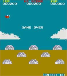 Game Over Screen for Commando.