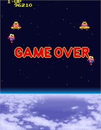 Game Over Screen for Cosmo Gang the Video.