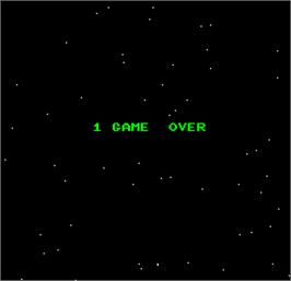 Game Over Screen for Cosmos.